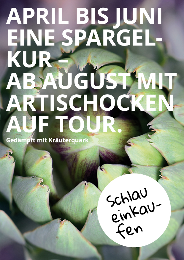 Postkarte Artischocken
