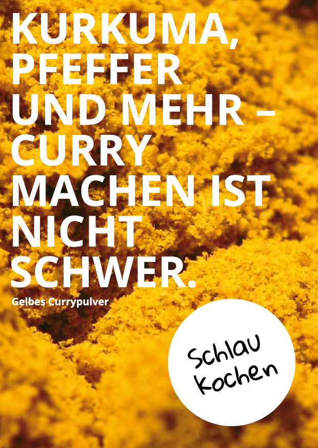 Postkarte Curry