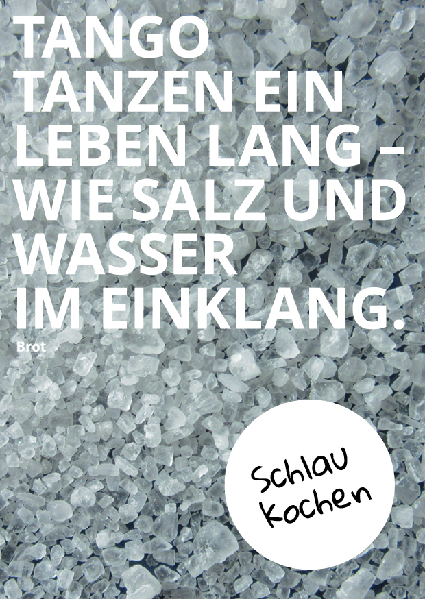 Postkarte Salz